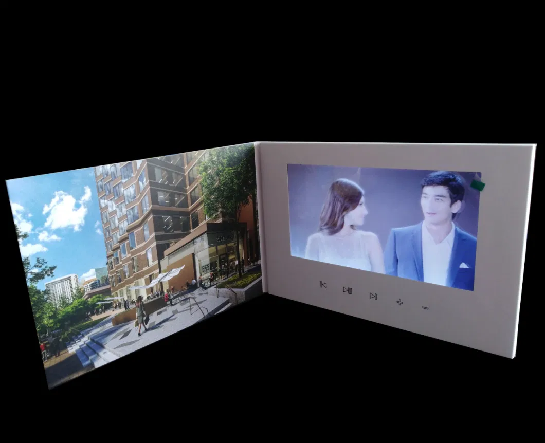 7inch TFT LCD Screen Video Greeting Cards