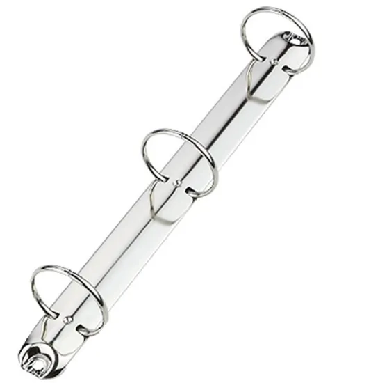 Mini reliure à 3 anneaux en métal, Clip à 3 trous, accessoires de matériel de papeterie, joint torique