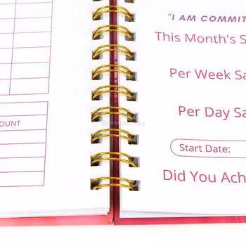 Logo personnalisé 2023 Journal du manifeste quotidien spirituel Journal et carnet de notes Planificateur de journal de manifestation inspirant